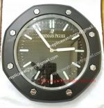 Copy Audemars Piguet Wall Clock for sale - Royal Oak SS Black